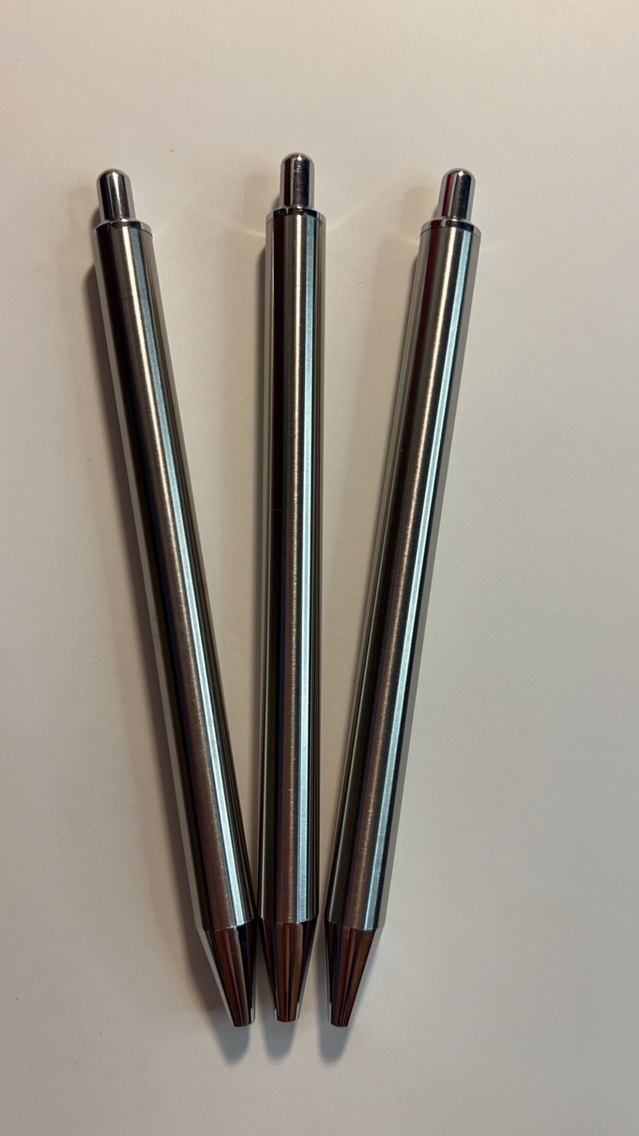 Stainless steel pens