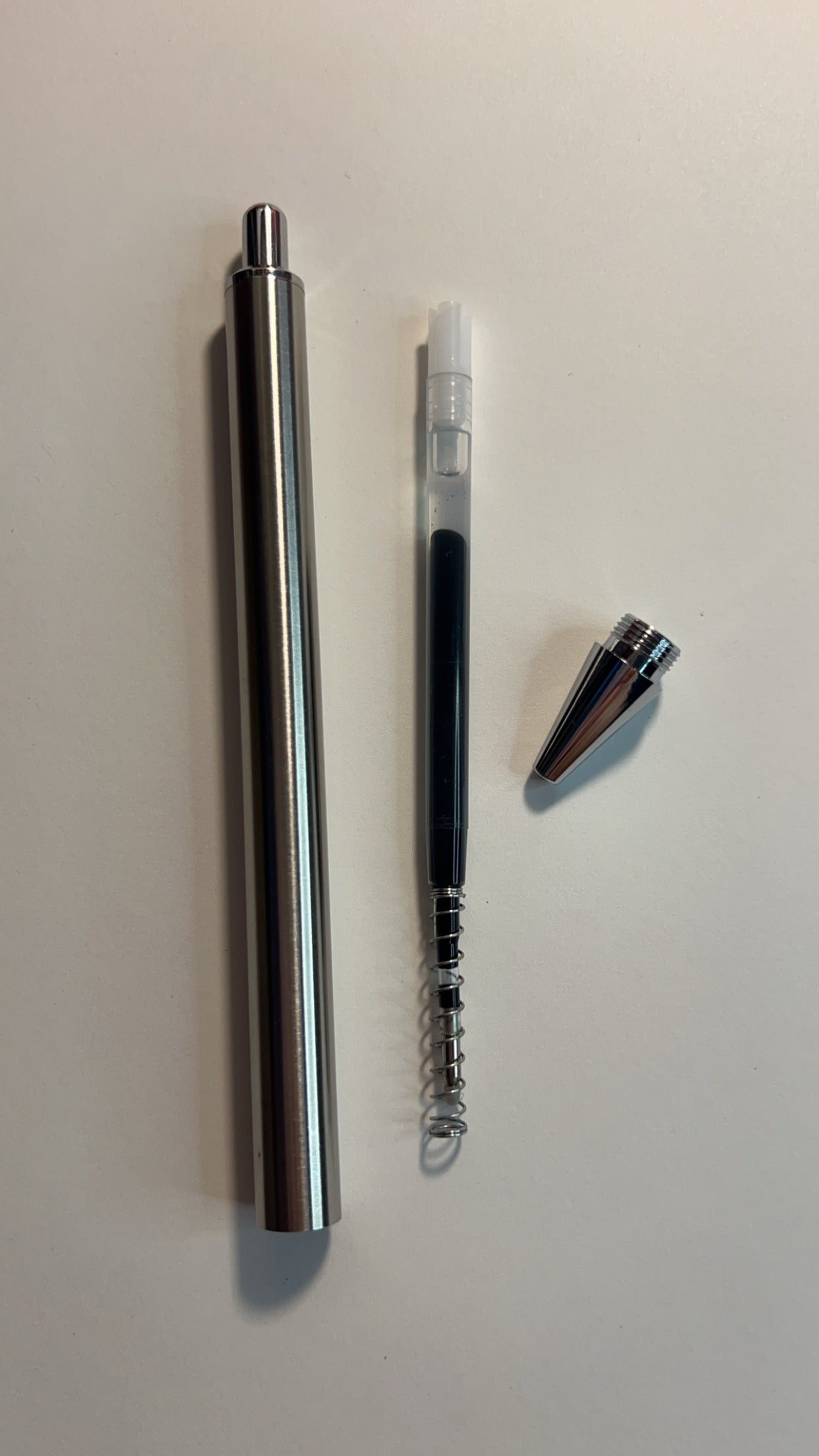 Stainless steel pens