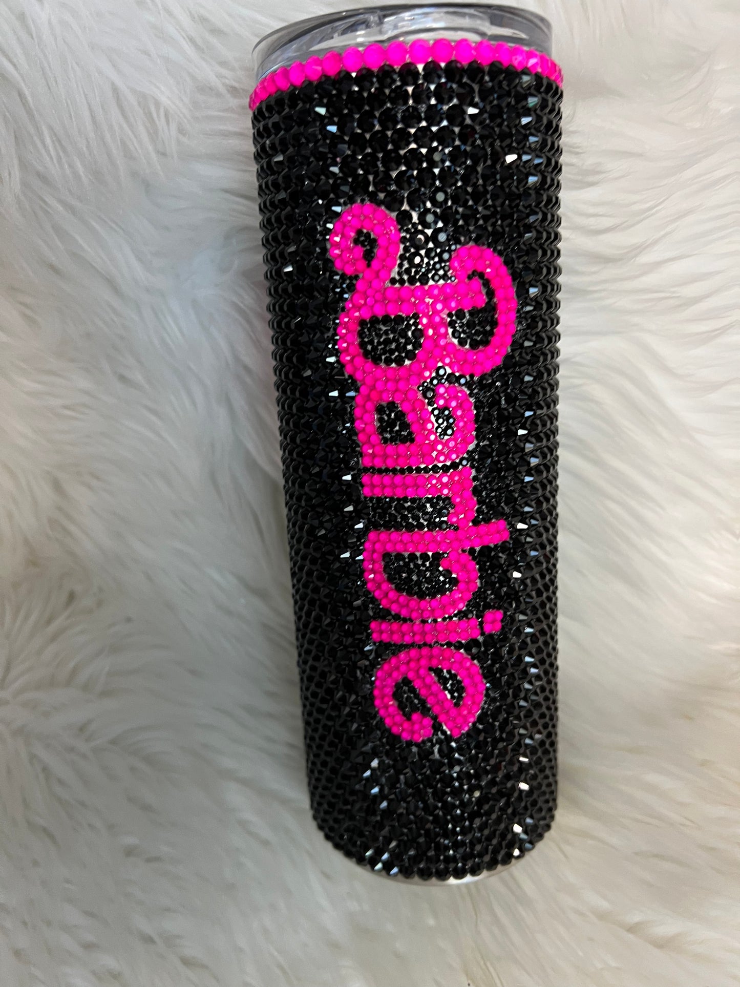 20oz skinny Barbie tumbler