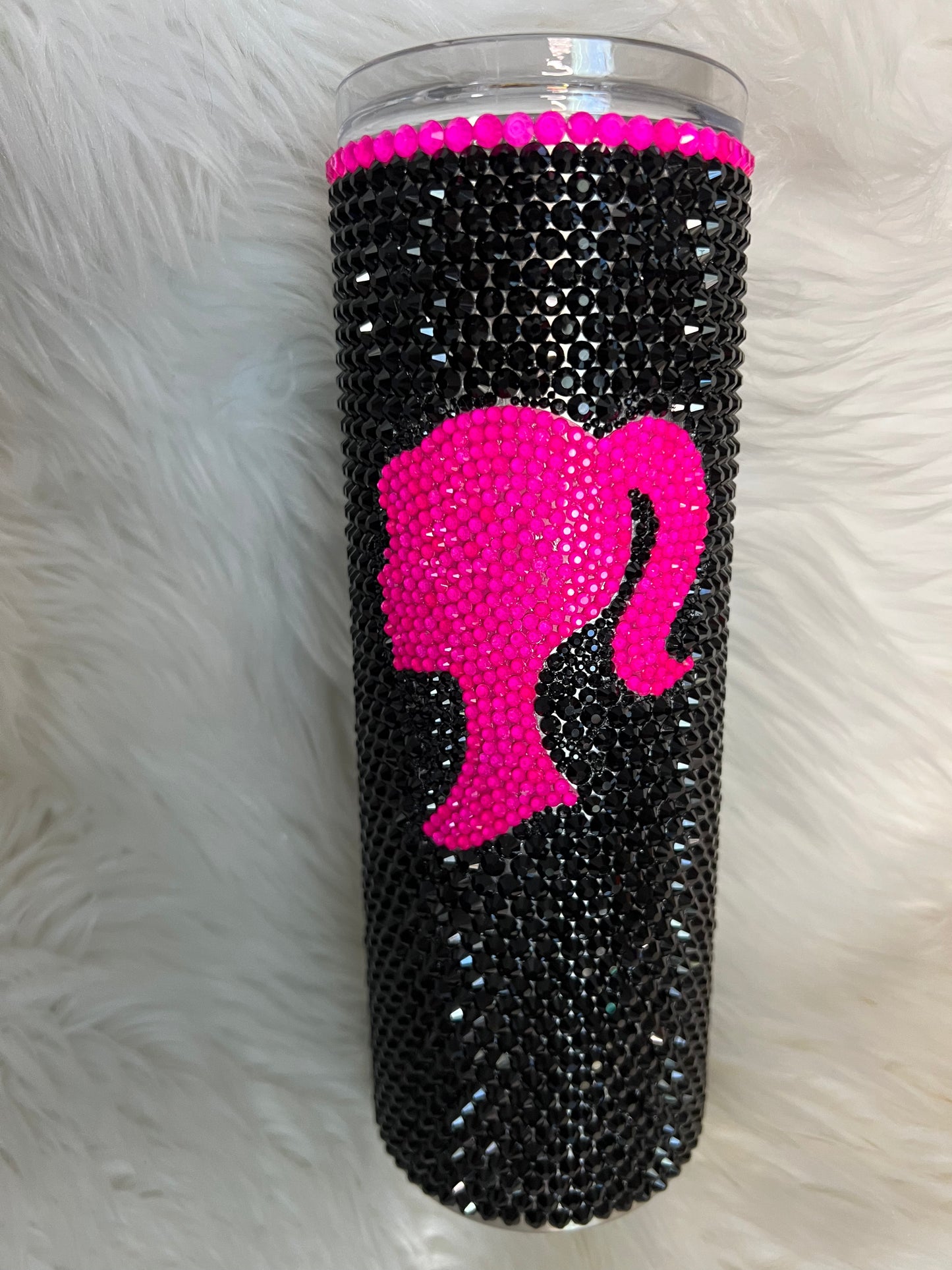 20oz skinny Barbie tumbler