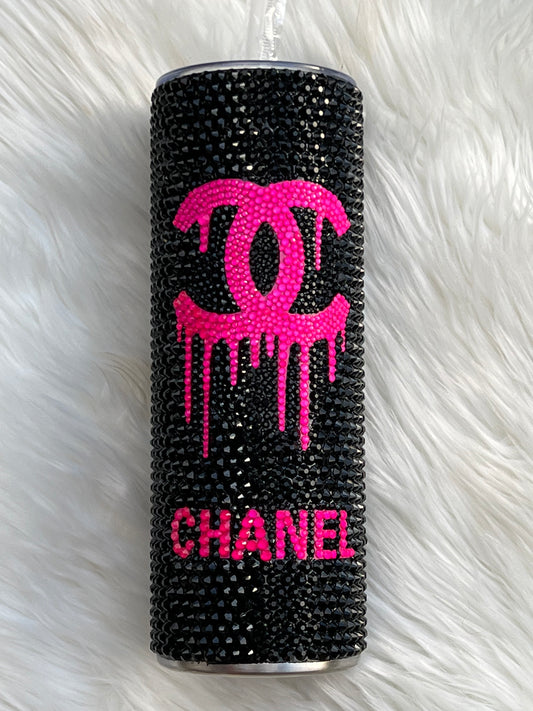 20oz skinny Chanel tumbler